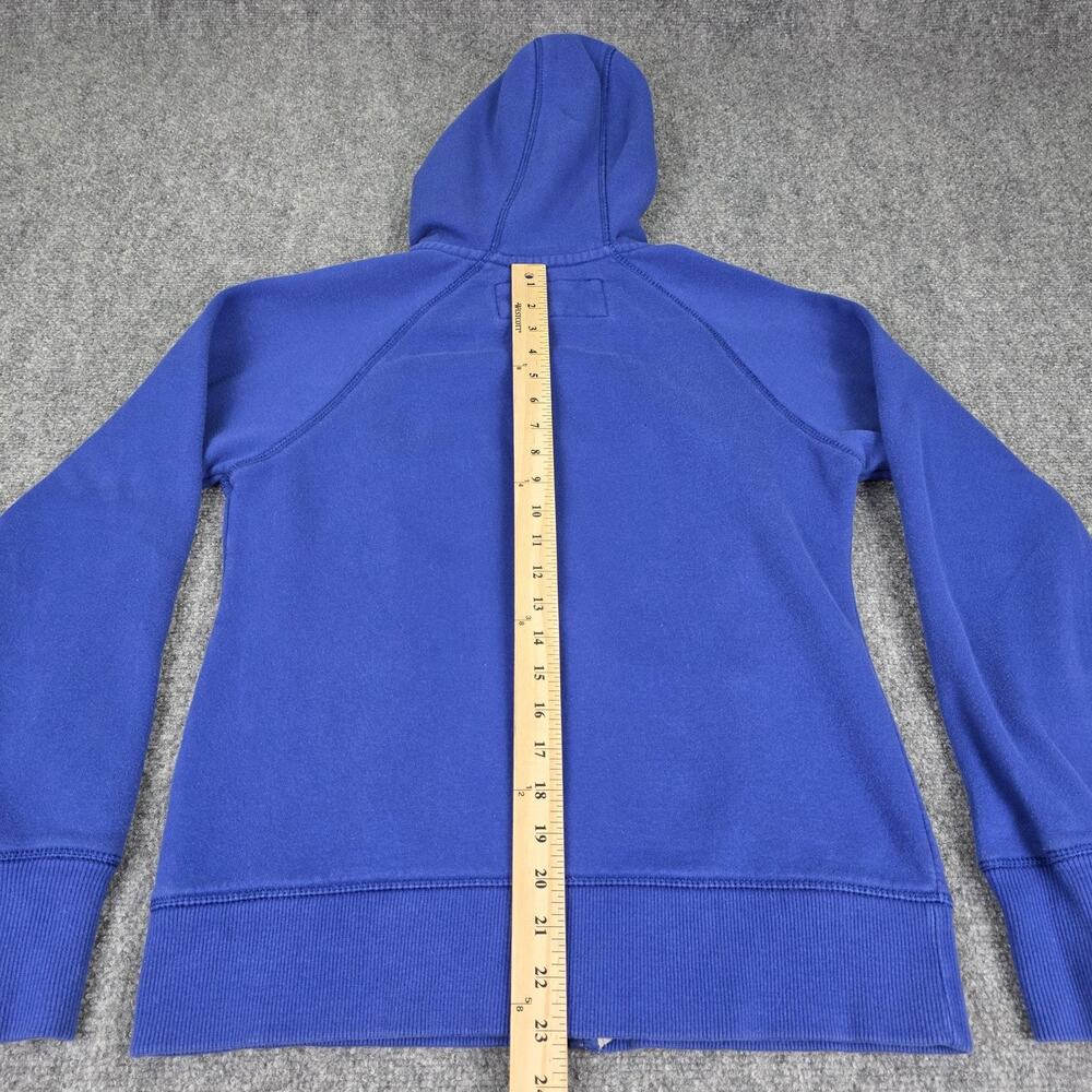 Chicago Cubs Hoodie Womens Small Blue MLB Baseball 2016 World Series Thumb Holes - Picture 6 of 16